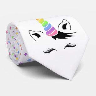 Cravate Pretty Pastel Unicorn