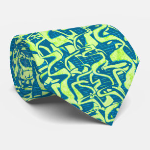 Cravate Problème rétrograde Abstrait à deux côtés