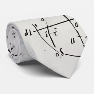 Cravate Prof de maths équations mathématiques Nerd Geek