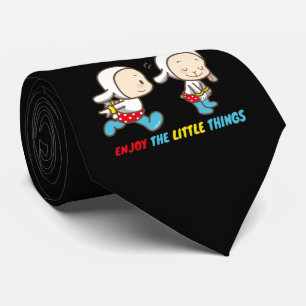 Cravate PROFITEZ DES PETITES CHOSES mignonnes et amusantes