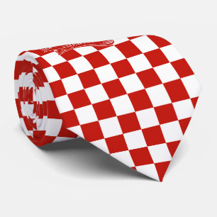 Cravate Proud Croatian American Tie