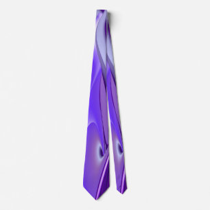 Cravate Purple Dream, Imaginaire Abstrait Rainbow-Art