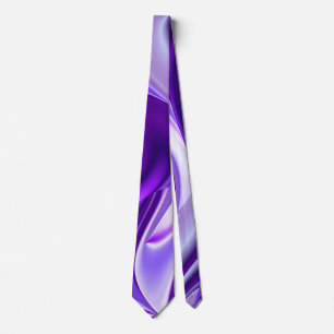 Cravate Purple Dream, Imaginaire Abstrait Rainbow-Art