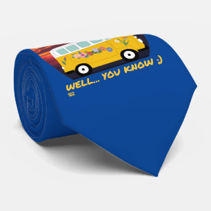 Cravate QUAND LE PANIER EST EN ROCKING... drôle de vanlife