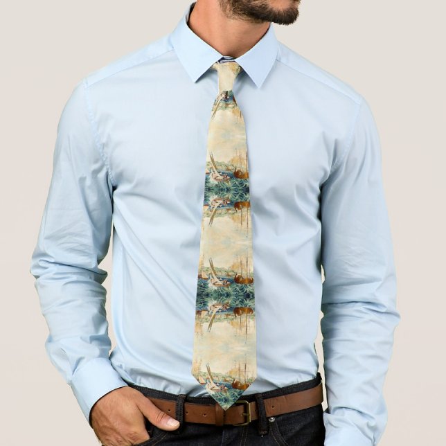 Cravate Quarantine, Staten Island 1833 (Créateur téléchargé)