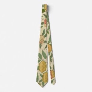 Cravate Quatre fruits, William Morris