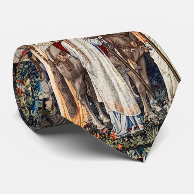 Cravate Quête pour le Saint Graal, Armement, Départ des Ch (Roulé)