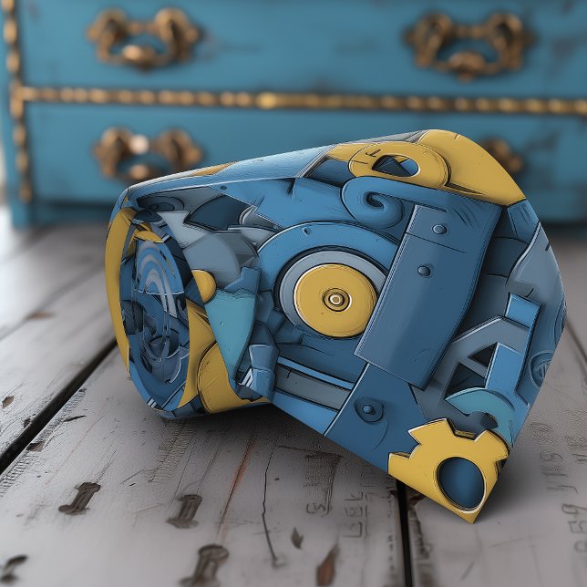 Cravate Quirky Robotics-Inspired Men’s Tie (Créateur téléchargé)