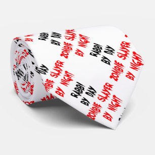 Cravate Rabbi Zombie plaisanter