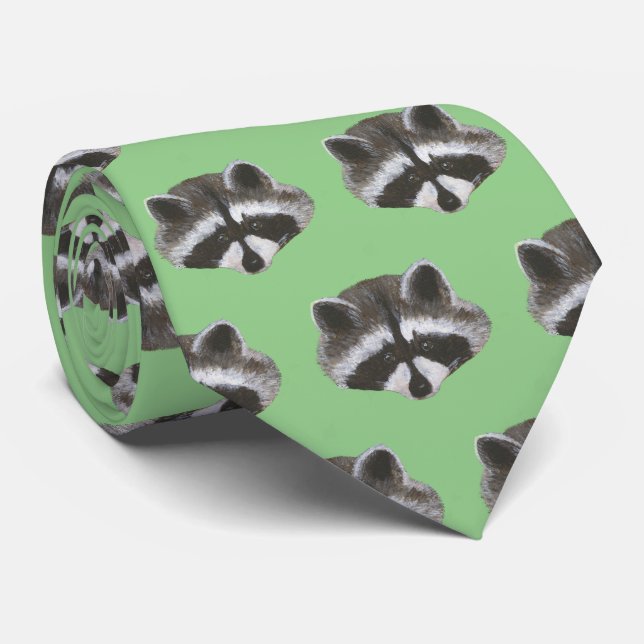 Cravate Raccoon (Roulé)