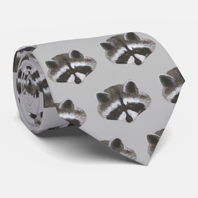 Cravate Raccoon (Roulé)