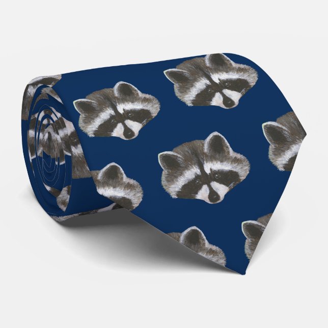 Cravate Raccoon (Roulé)