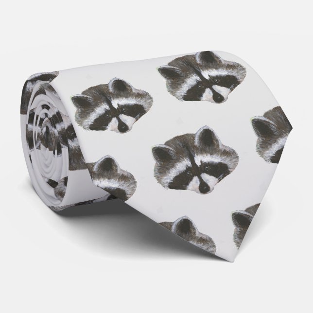 Cravate Raccoon (Roulé)