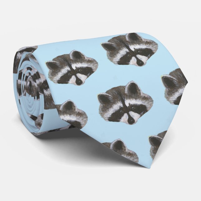 Cravate Raccoon (Roulé)