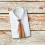 Cravate Rainbow Trout Skin Spotted Striped Pattern Tie<br><div class="desc">This is a cool pattern I created to look like the spotted striped fish skin of a Rainbow trout which are native to the cold fresh water lakes and rivers of my home state of Colorado. A perfect gift for the fisherman who has everything!</div>