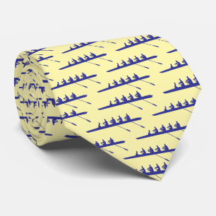 Cravate Rameurs à l'aviron Couleurs DIY 4 Équipe Lt Ylo Dp