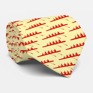 Cravate Rameurs à l'aviron Couleurs DIY 4 Équipe Lt Ylo Ro