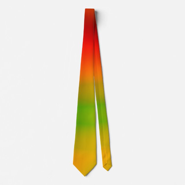 Cravate Rasta Éclaboussure de couleur (Devant)