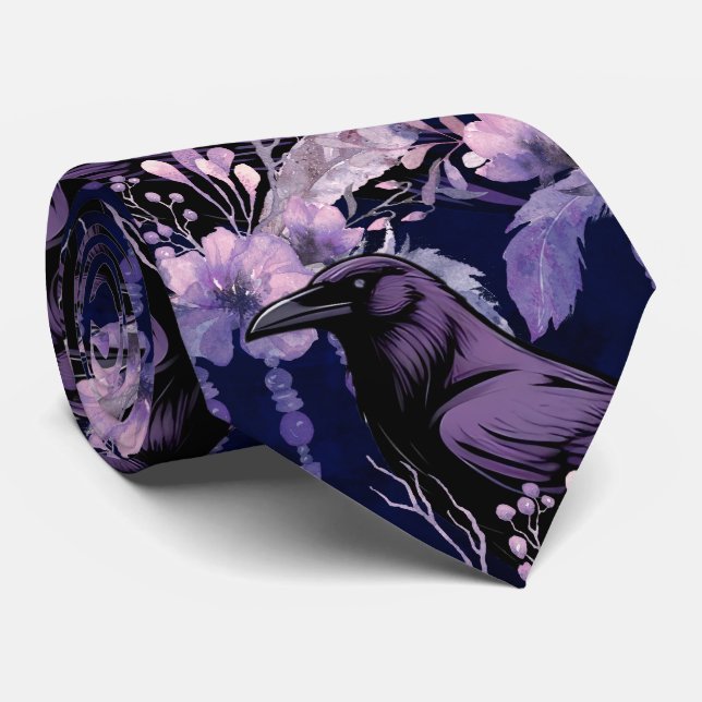 Cravate Raven Neck Tie (Roulé)