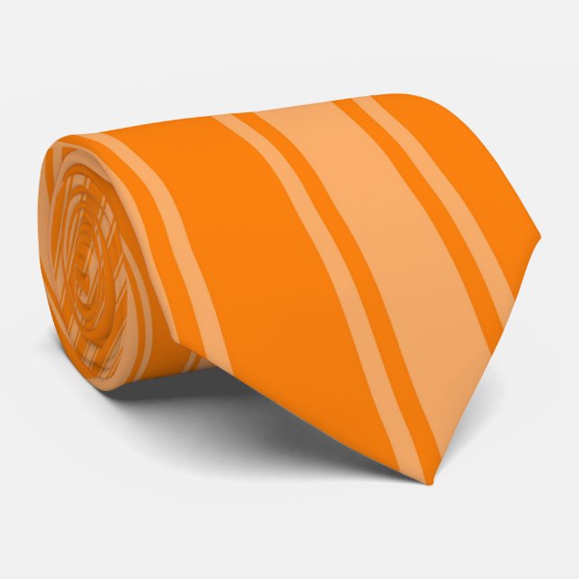 Cravate Rayo (SAE-ECE) couleur rayure motif funky (Roulé)