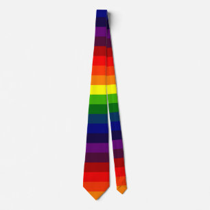 CRAVATE RAYURES - ARC-EN-CIEL ~.JPG
