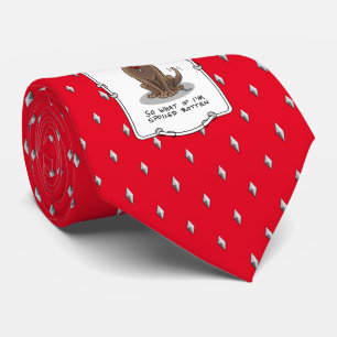 Cravate Récupérateur Labrador du Laboratoire de Chocolat p