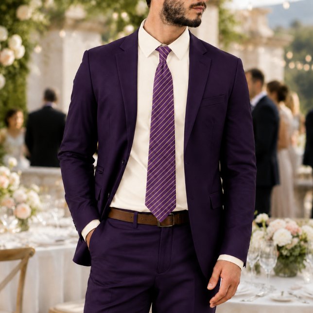 Cravate Redoutable – Royal Amethyst (Créateur téléchargé)