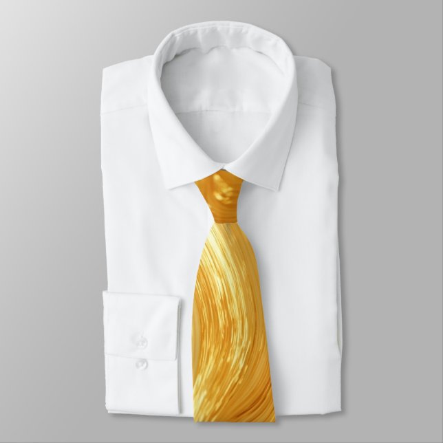 Cravate Reflet doré (Attaché)