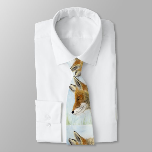 Cravate Renard rouge (Attaché)
