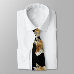 Cravate Renard rouge