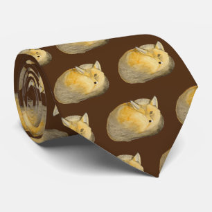 Cravate Renard rouge