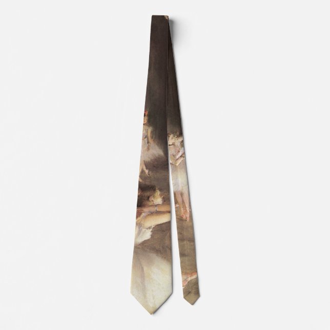 Cravate Répétition sur scène par Edgar Degas (Devant)