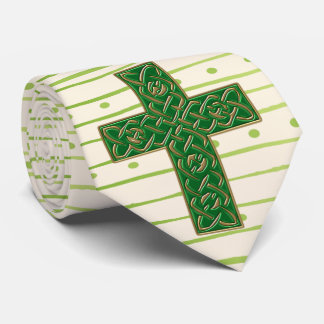 Cravate Ressort de croix celtique (personnalisé)