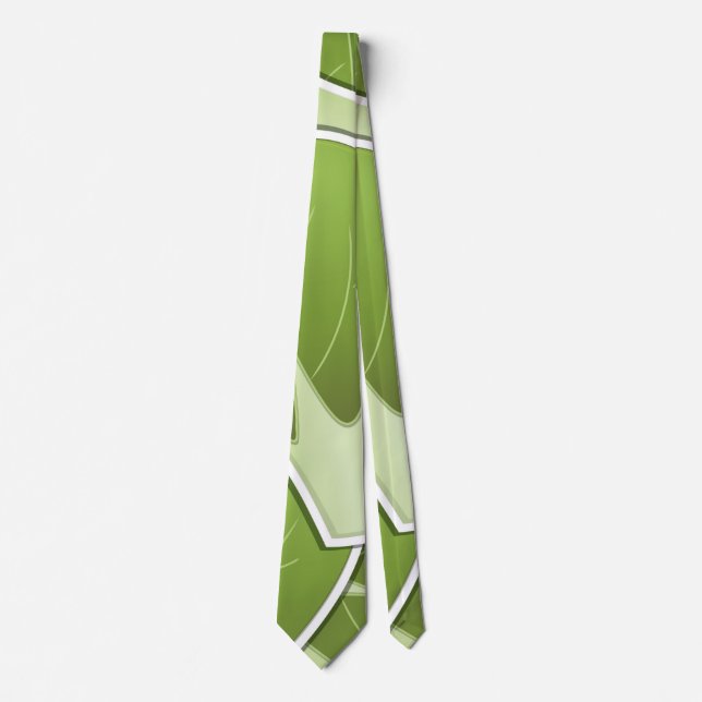 Cravate Ressorts de brosse funky (Devant)