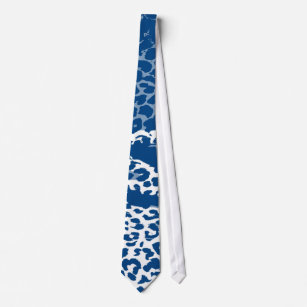 Amosfun Lot De 2 Cravates En Satin Motif Zèbre/Léopard - 146cm - Pour Costume Ou Déguisement