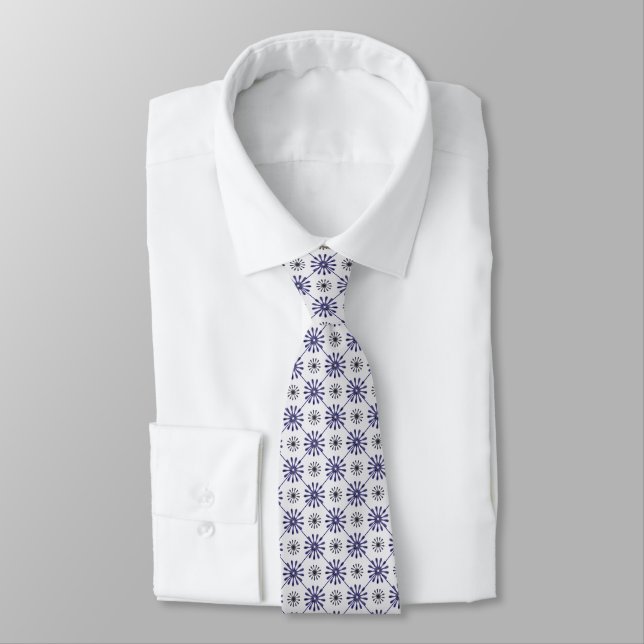 Cravate Retro Spiro Burst Neck Tie (Attaché)