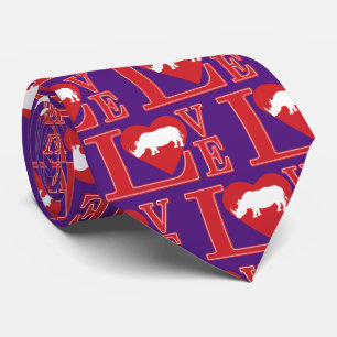 Cravate Rhinoceros Love