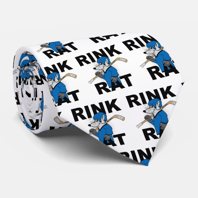 Cravate Rink Rat Hockey (Roulé)