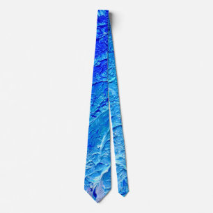 Cravate "Riptide #1" Peinture à l'huile
