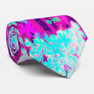 Cravate Robin's Oeuf Blue Peppermenthe Twist Phlox Flowers