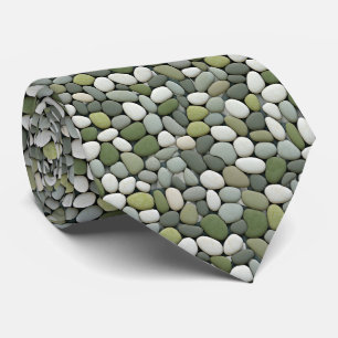 Cravate Rockhound gris vert