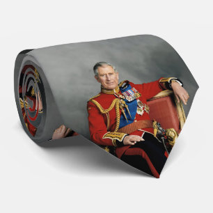Cravate Roi Charles III