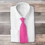 Cravate Rose chaud clair clair<br><div class="desc">Design clair rose chaud.</div>