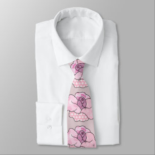 Cravate Rose colorée