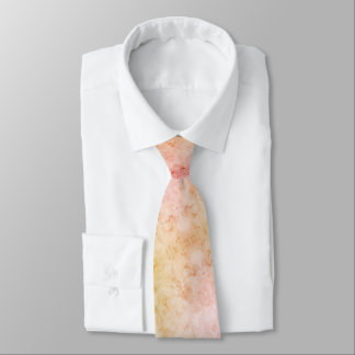 Cravate rose de texture en marbre d'or