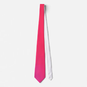 Cravate rose fluorescente
