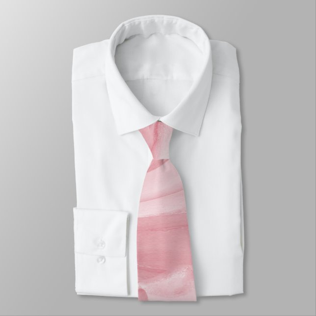 Cravate Rose précieux (Attaché)