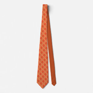 Cravate rose Roses Orange Neckties Roses personnal