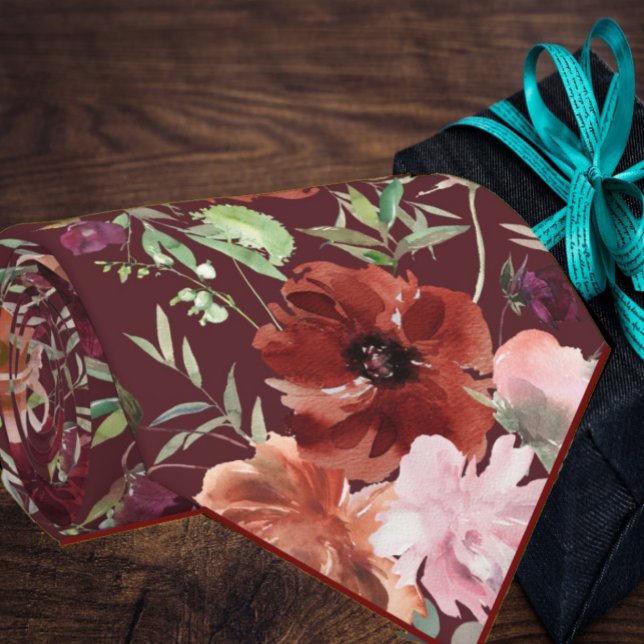 Cravate Roses roses roses Cinnamon Fleurs de vin Floral Cr (Créateur téléchargé)