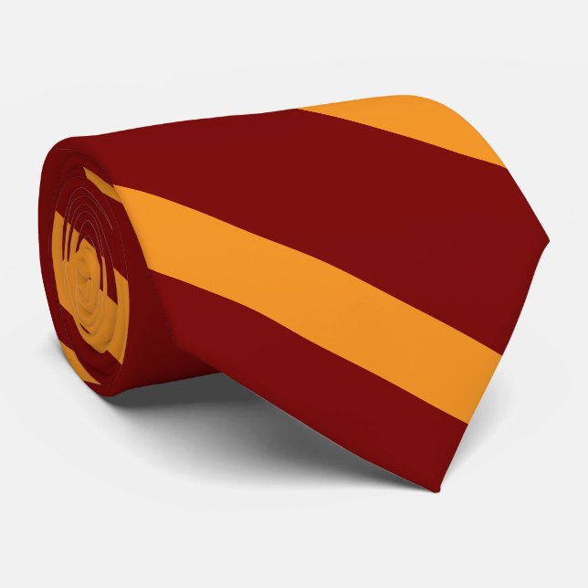 Cravate Rosy Gold Stripe  (Roulé)